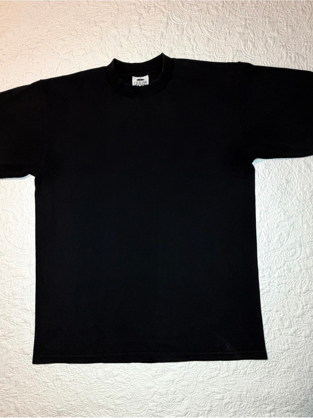 Pro Club Heavy Weight Black Tee | Size L | Blank Boxy Streetwear NWOT